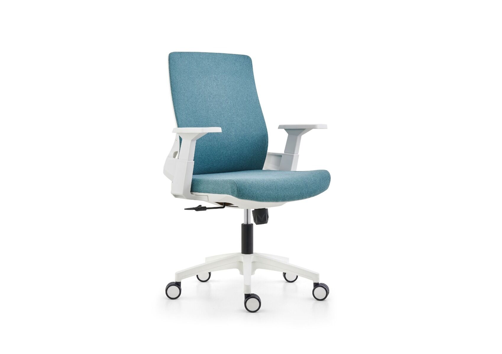 BARI OFFICE CHAIR-Turquoise - Image 4