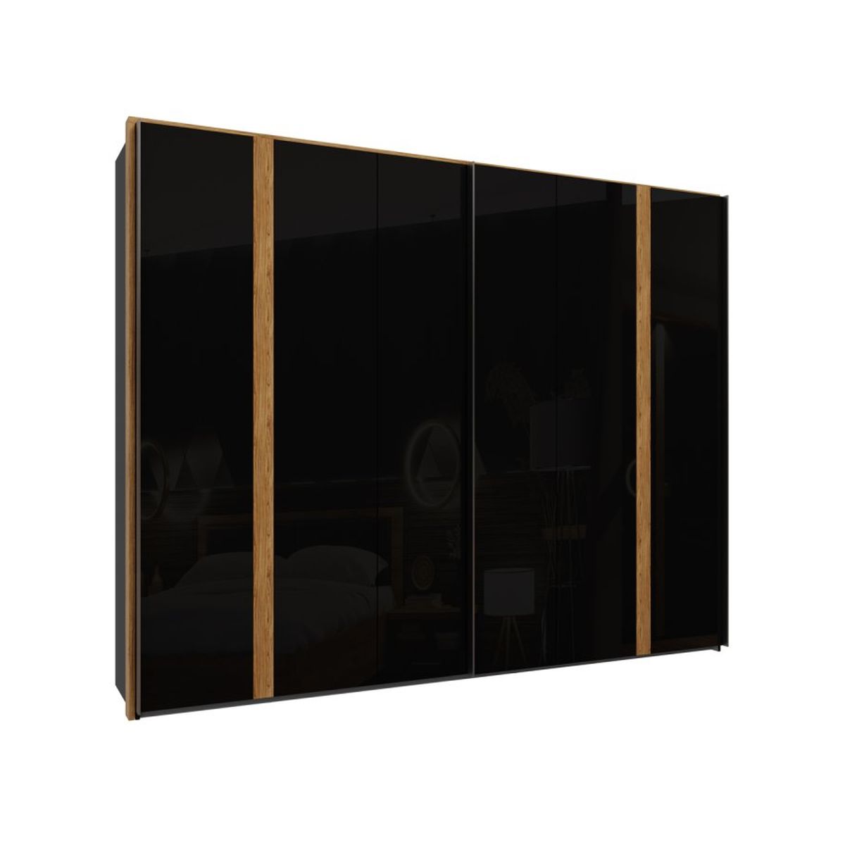 Tuluza Black Wardrobe
